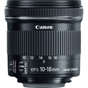 Ống kính canon ef s 10 18mm f/4.5 5.6 is stm